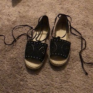 Black Tie Up Merona Sandals